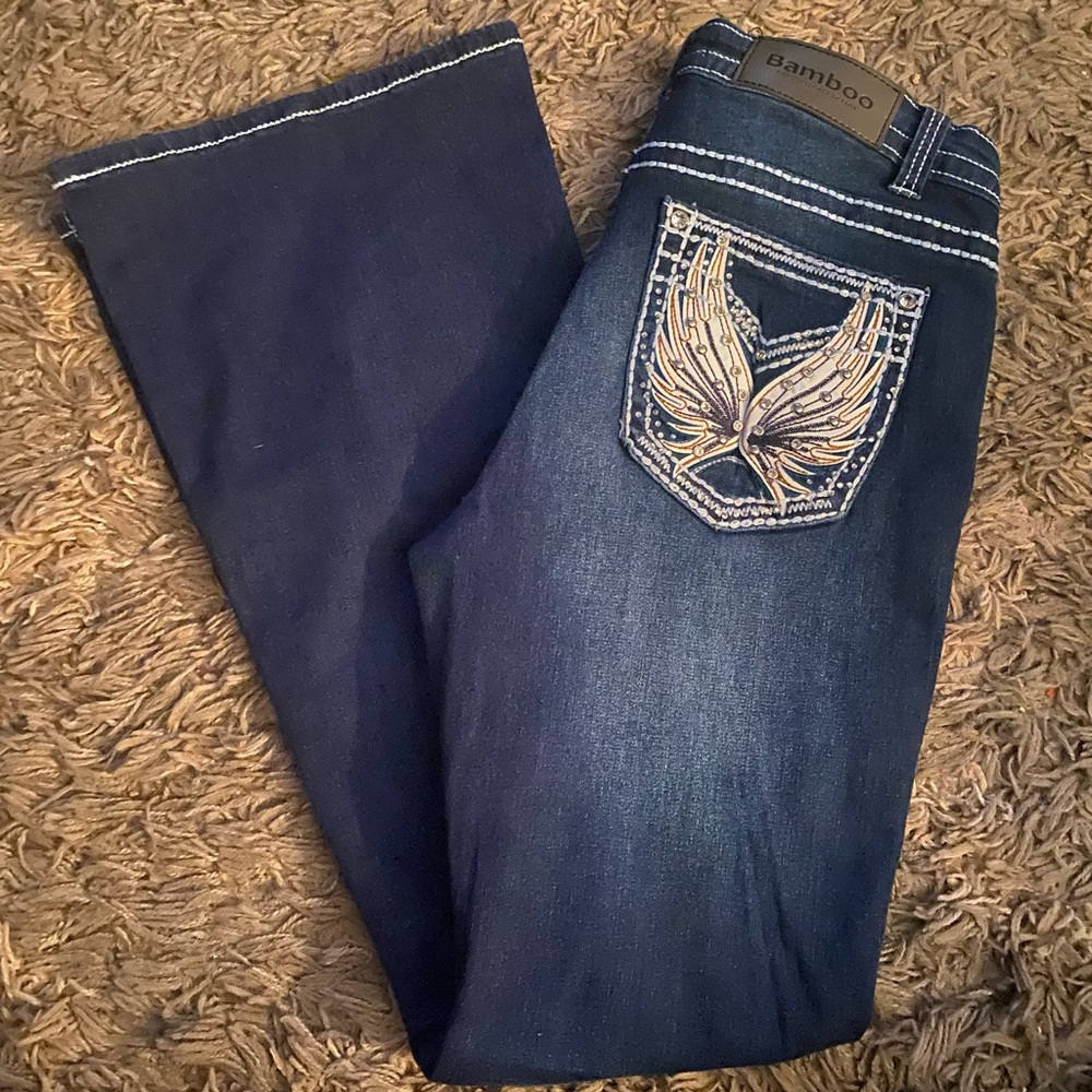 NWT Bamboo flare leg jeans size 9/10